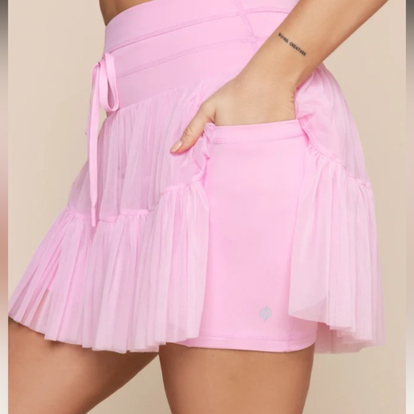 EUC Popflex Active Pirouette Skort M Bubblegum - Picture 3 of 4